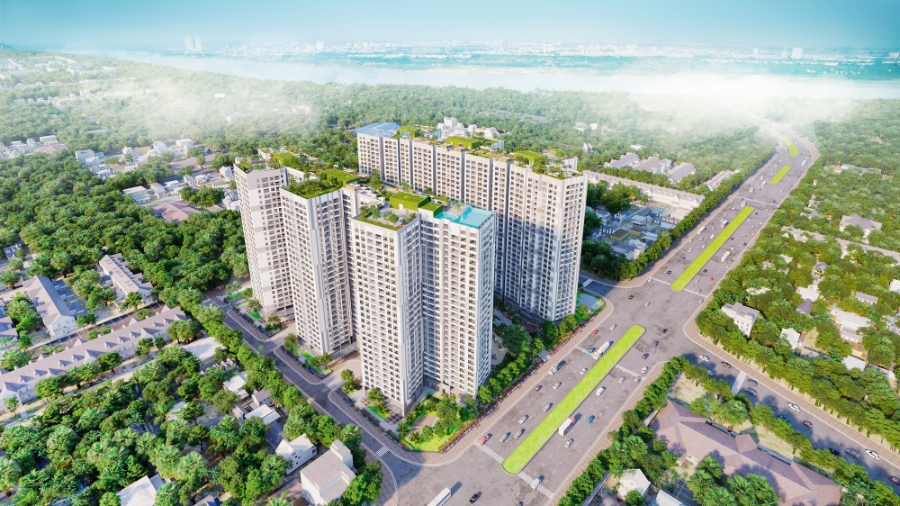Imperia Sky Garden (số 423 Minh Khai, Hà Nội) đang là dự án tâm điểm thu hút đầu tư.