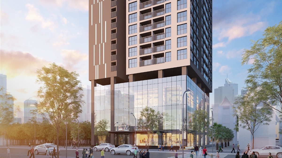 Bohemia Residence mang phong cách kiến trúc Singapore, là sự kết hợp hài hòa giữa thiết kế tòa nhà với cảnh quan thiên nhiên xung quanh.