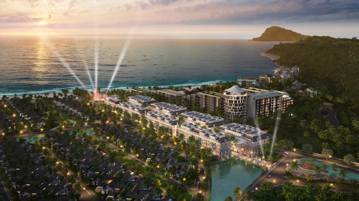 Shophouse Piperina chỉ có 90 căn, chiếm tỷ lệ rất nhỏ (khoảng 5%) so với số sản phẩm trong khu nghỉ dưỡng.