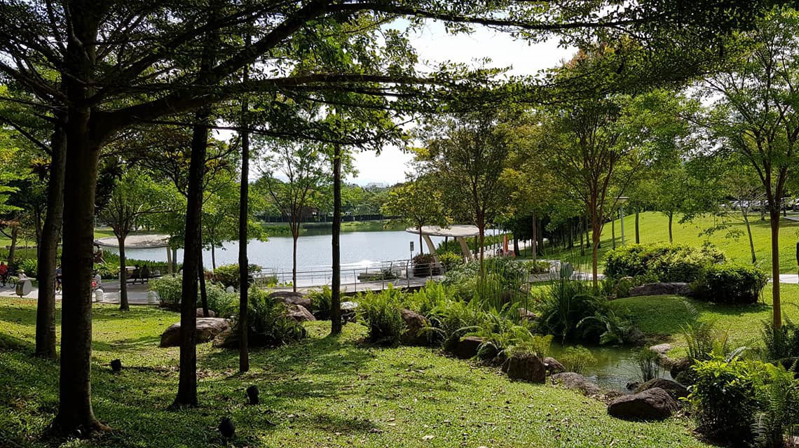 Khu công viên Luna Park tại Green Star Sky Garden.