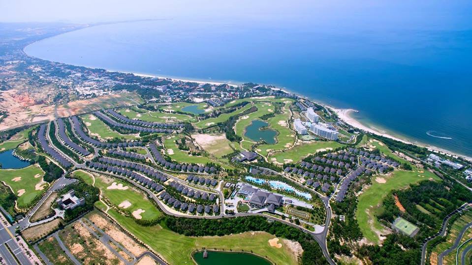 Thị trường bất động sản Phan Thiết "nóng sốt" với sự đổ bộ của hàng loạt các dự án.