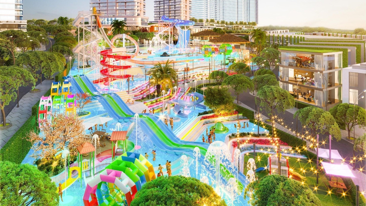 Khu công viên nước đầu tiên của Phan Thiết