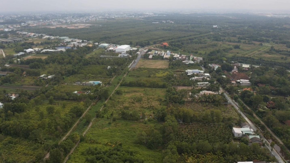 Đức Hòa còn nhiều diện tích đất có bề mặt bằng phẳng chưa được khai thác.