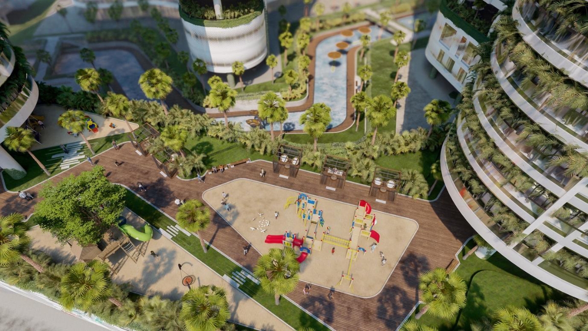 Khu giải trí cho trẻ em rộng gần 6.000 m2 tại tổ hợp “Wellness & Fresh” resort giữa Quận 7 - Ảnh 2.
