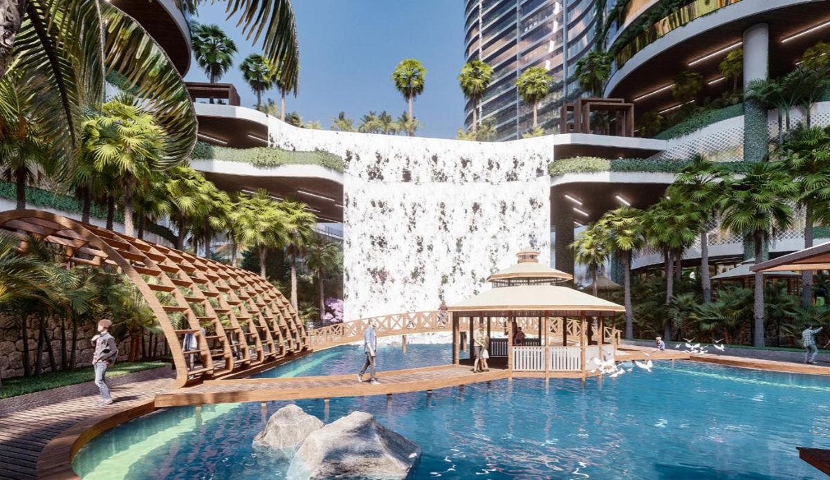 Dự án căn hộ resort tại Quận 7 đào sông trong lòng dự án, phát triển 4.000 vườn nhiệt đới trên không - Ảnh 3.