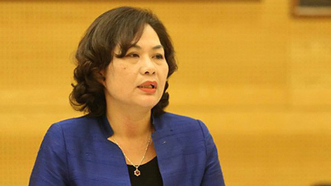 Phó thống đốc Nguyễn Thị Hồng.