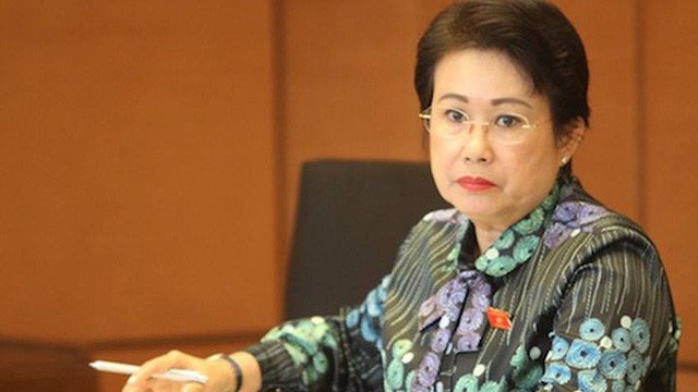 Bà Phan Thị Mỹ Thanh, Phó bí thư Tỉnh uỷ, Trưởng Đoàn đại biểu Quốc hội tỉnh Đồng Nai.