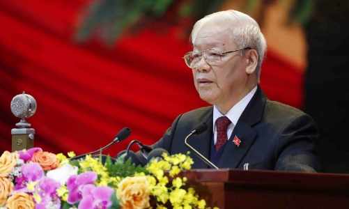 Chủ tịch Trung Quốc Tập Cận Bình chúc mừng Tổng bí thư, Chủ tịch nước Nguyễn Phú Trọng