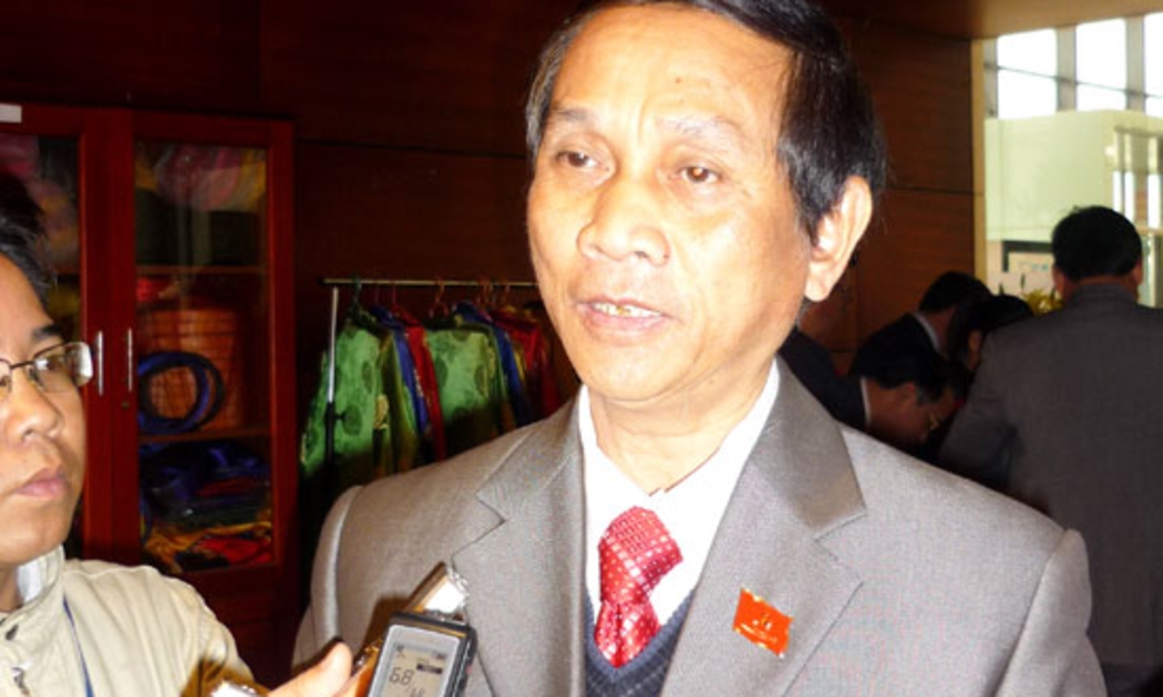 Đại biểu Phùng Đình Thiệu - Ảnh: NM.