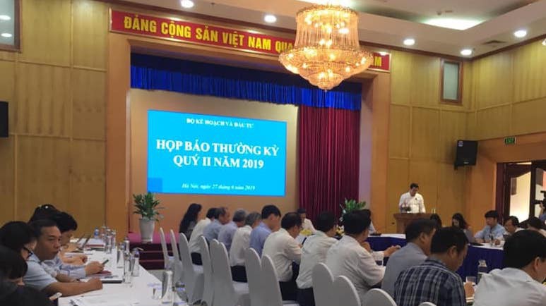 Phiên họp báo thường kỳ của Bộ Kế hoạch và Đầu tư.