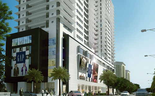 Times Tower&nbsp;- HACC1 Complex Buiding một mặt tiếp giáp với đường Lê Văn Lương và một mặt tiếp giáp đường Lê Văn Thiêm, quận Thanh Xuân, Hà Nội. 