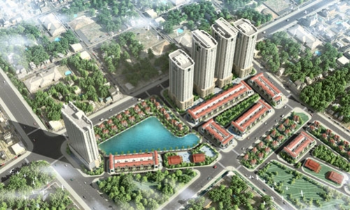 Tòa tháp đôi HH3 FLC Graden City sắp chính thức ra mắt