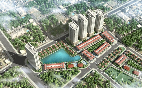 HH3 là tòa căn hộ có vị trí nằm kế bên tòa HH2 và bao gồm hai tháp A&amp;B.