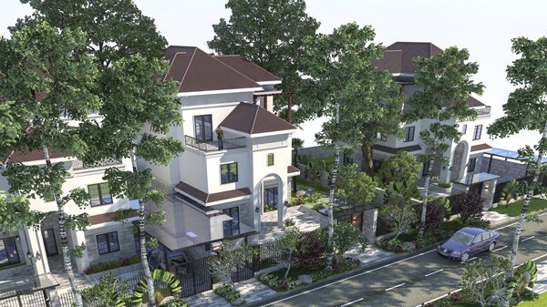 Mỗi căn biệt thự tại dự án Xuân An Green Park đều được chủ đầu tư chăm chút tỉ mỉ đến từng chi tiết