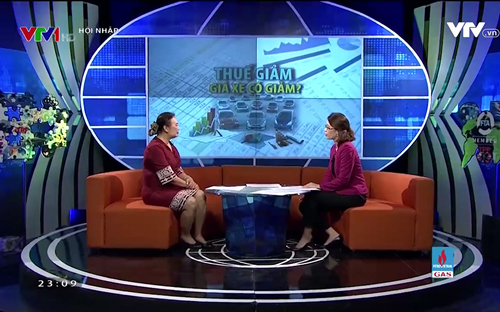 Chương trình Hội nhập trên VTV1 Đài Truyền hình Việt Nam. 