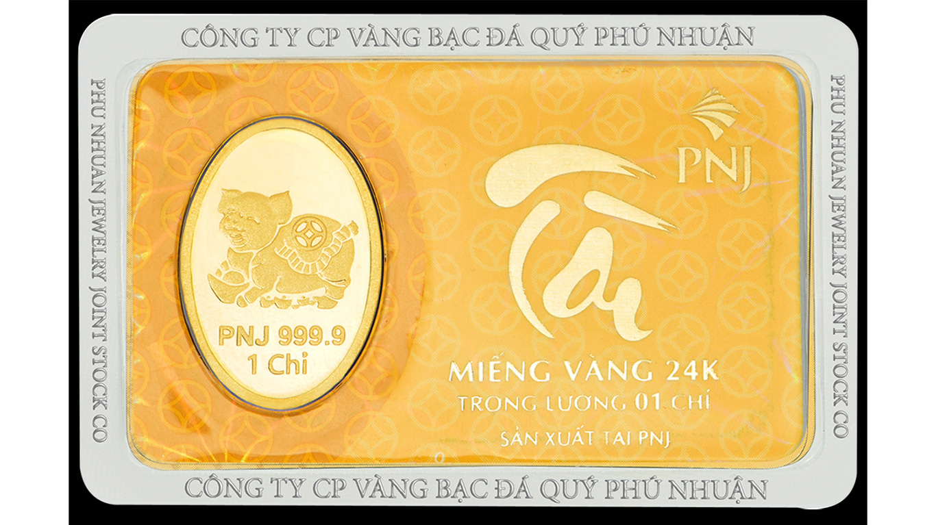 Vàng miếng PNJ.