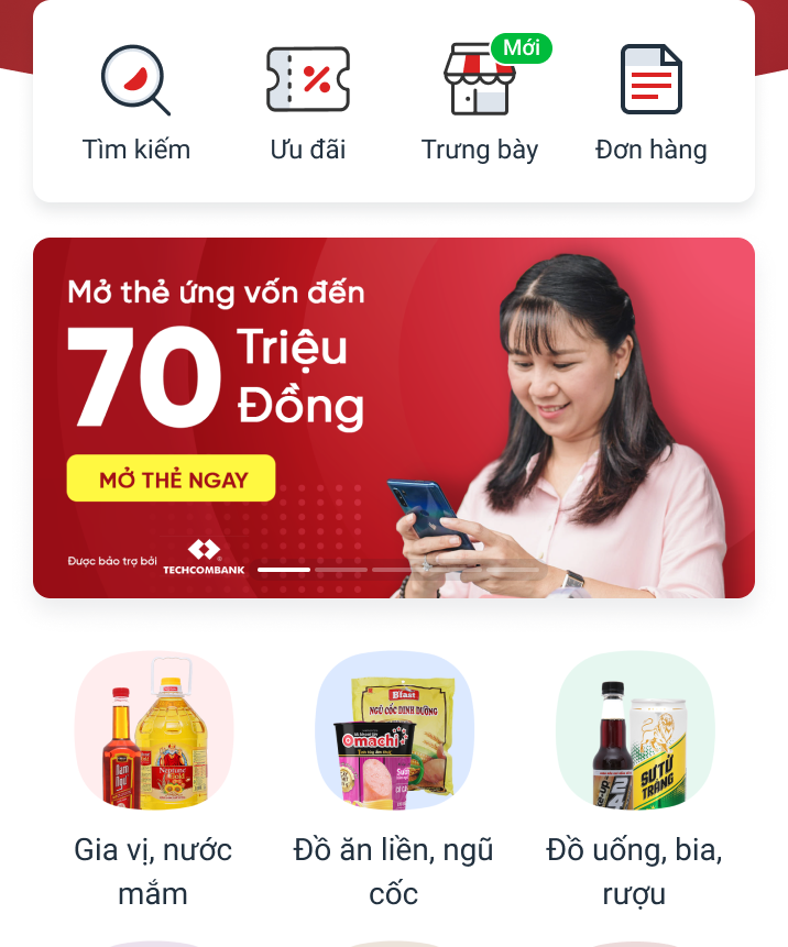Các giải pháp tài chính ưu việt cũng là lợi thế để VinShop thu hút các cửa hiệu tạp hóa.