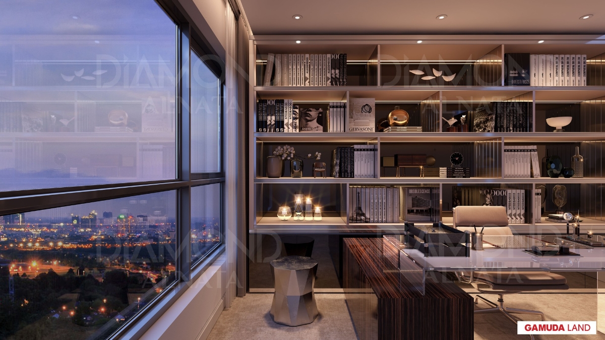 Cá tính sáng tạo của Gamuda Land được khắc họa rõ nét hơn khi tiên phong đưa tiện ích cuộc sống lên tầng cao thay vì đặt bên dưới khối nhà, tạo ra công viên trên không với các tiện nghi giải trí phong phú.