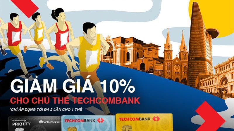 Giải Marathon Quốc tế Tp.HCM Techcombank diễn ra vào ngày 2/12/2018.