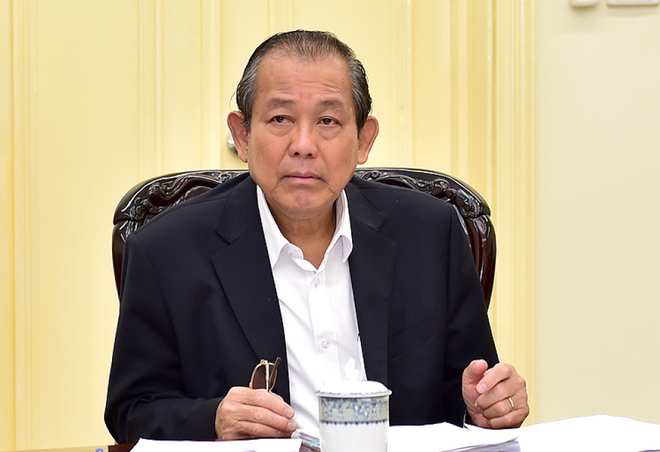Phó thủ tướng Trương Hòa Bình.<br>