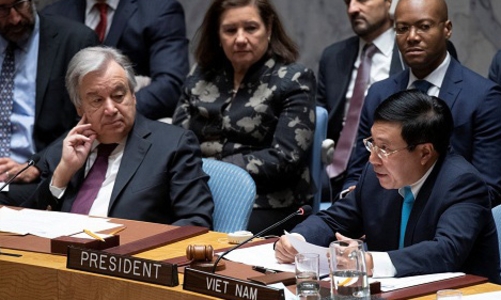 Hội đồng Bảo an thông qua Tuyên bố do Việt Nam soạn thảo