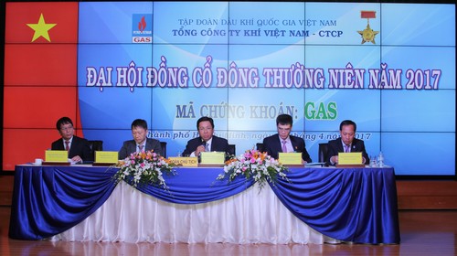 Cũng tại Đại hội, PV GAS đã trình thông qua tờ trình sửa đổi, bổ sung điều lệ PV GAS.