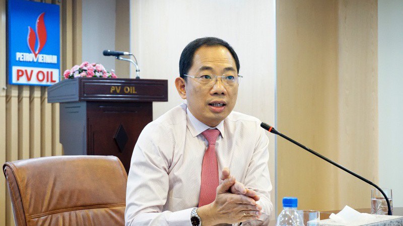 "Công ty rất may mắn khi lấy được tên mã chứng khoán phù hợp với ngành nghề kinh doanh của mình", người đứng đầu PV Oil hài hước chia sẻ.