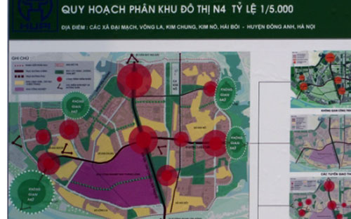 Tính chất của phân khu khu N4 là khu vực đô thị phát triển mới, trung tâm thương mại; khu công nghiệp sạch.