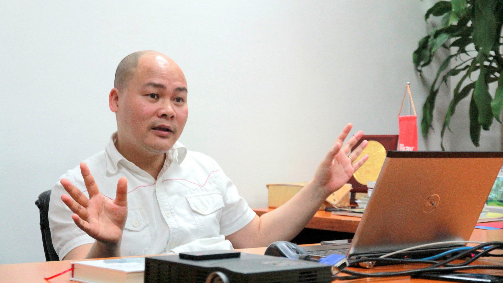 Chủ tịch Bkav Nguyễn Tử Quảng: Nếu làm thương mại thì chỉ một hai năm là bỏ cuộc ngay.