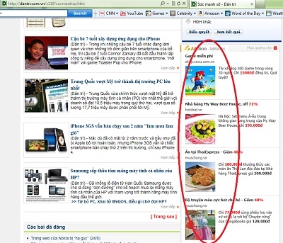 Quảng cáo trực tuyến tạo ra cầu nối giữa người tiêu dùng và các trang thương mại điện tử.