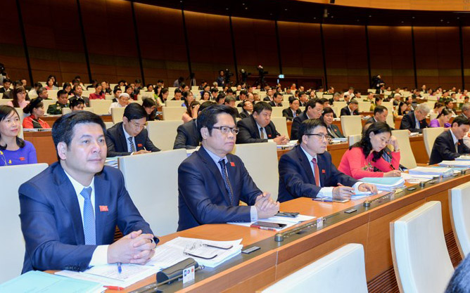 Quốc hội nghe các báo cáo của các cơ quan tư pháp và báo cáo về công tác phòng chống tham nhũng.