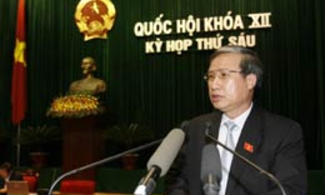 Viện trưởng Viện Kiểm sát nhân dân Tối cao Trần Quốc Vượng: 