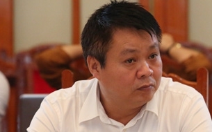 Ông Phạm Sỹ Quý tại buổi công bố kết luận thanh tra về khối tài sản của mình, chiều 23/10.