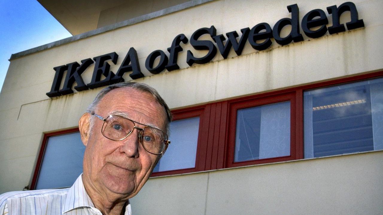 Ingvar Kamprad - nhà sáng lập hãng nội thất IKEA - Ảnh: Reuters.
