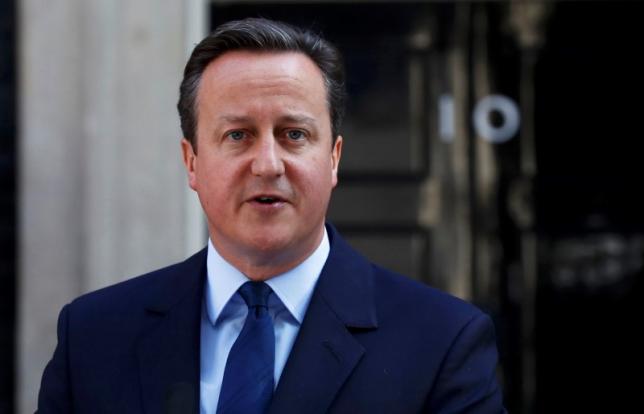 Thủ tướng Anh David Cameron đã tuyên bố từ chức trong thời gian từ nay đến tháng 10 tới, sau khi cử tri Anh quyết định lựa chọn phương án đưa nước này rời EU - Ảnh: Reuters.