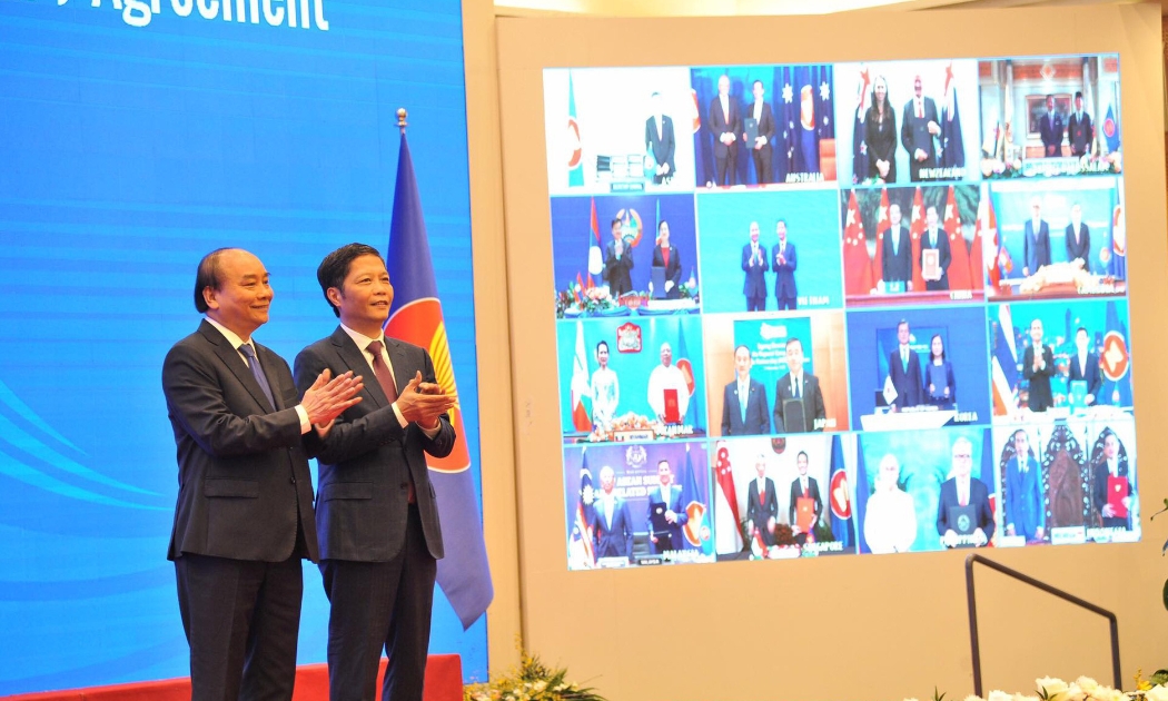 Các nhà lãnh đạo đã ra tuyên bố chung về Hiệp định RCEP