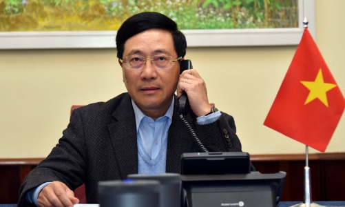 Phó thủ tướng Phạm Bình Minh trao đổi với Mỹ về việc điều tra chính sách tiền tệ 