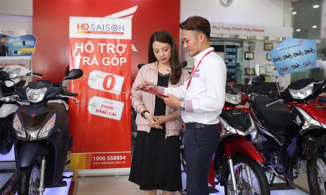 HD Saison đã cung cấp các khoản vay trả góp đến hơn 5 triệu khách hàng cá nhân, giúp khách hàng dễ dàng mua sắm xe máy, điện thoại, tivi, máy giặt,… để nâng cao chất lượng đời sống của chính mình. 