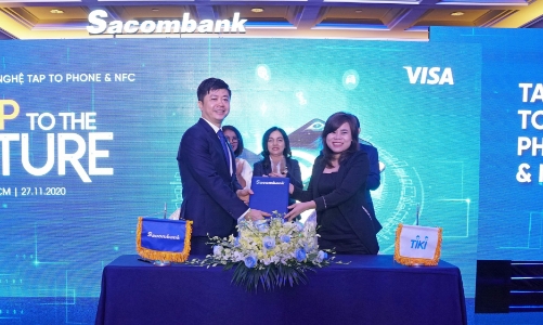 Sacombank tiên phong triển khai công nghệ Tap to phone 