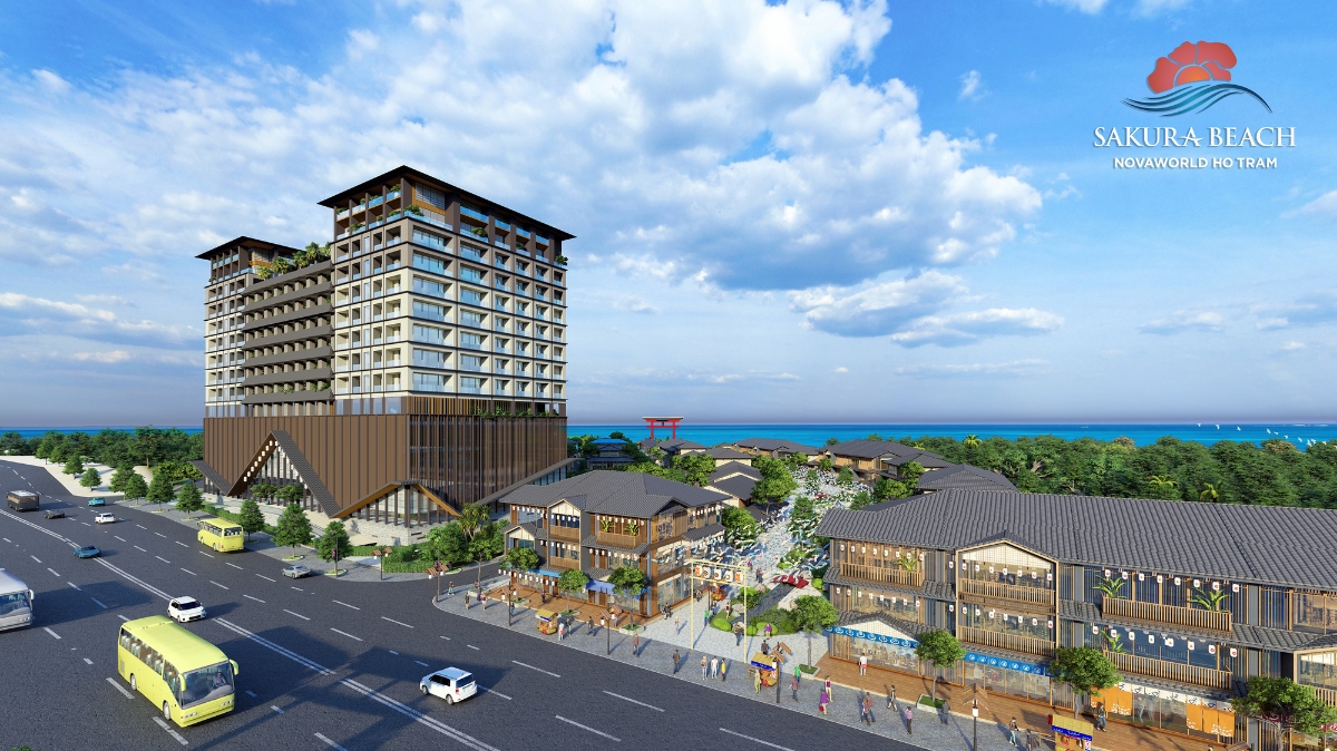 Chuỗi dịch vụ, tiện ích đi kèm sẽ làm tăng giá trị của các cơ sở lưu trú tại Sakura Beach – NovaWorld Hồ Tràm
