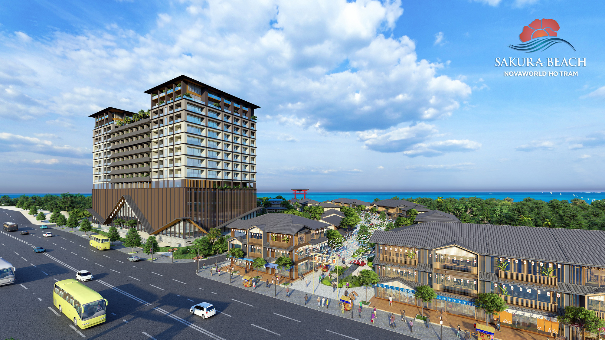 Chuỗi dịch vụ, tiện ích đi kèm sẽ làm tăng giá trị của các cơ sở lưu trú tại Sakura Beach – NovaWorld Hồ Tràm
