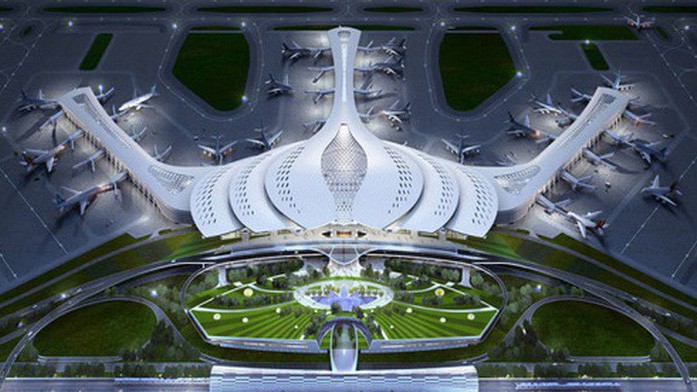 Dự án sân bay Long Thành có diện tích đất thu hồi dự kiến lên tới 5.000 ha, trong đó diện tích đất xây dựng kết cấu hạ tầng cảng hàng không là 2.750 ha.