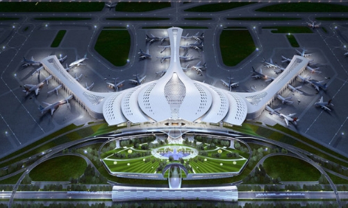 Bộ Giao thông chốt thiết kế hình hoa sen cho sân bay Long Thành