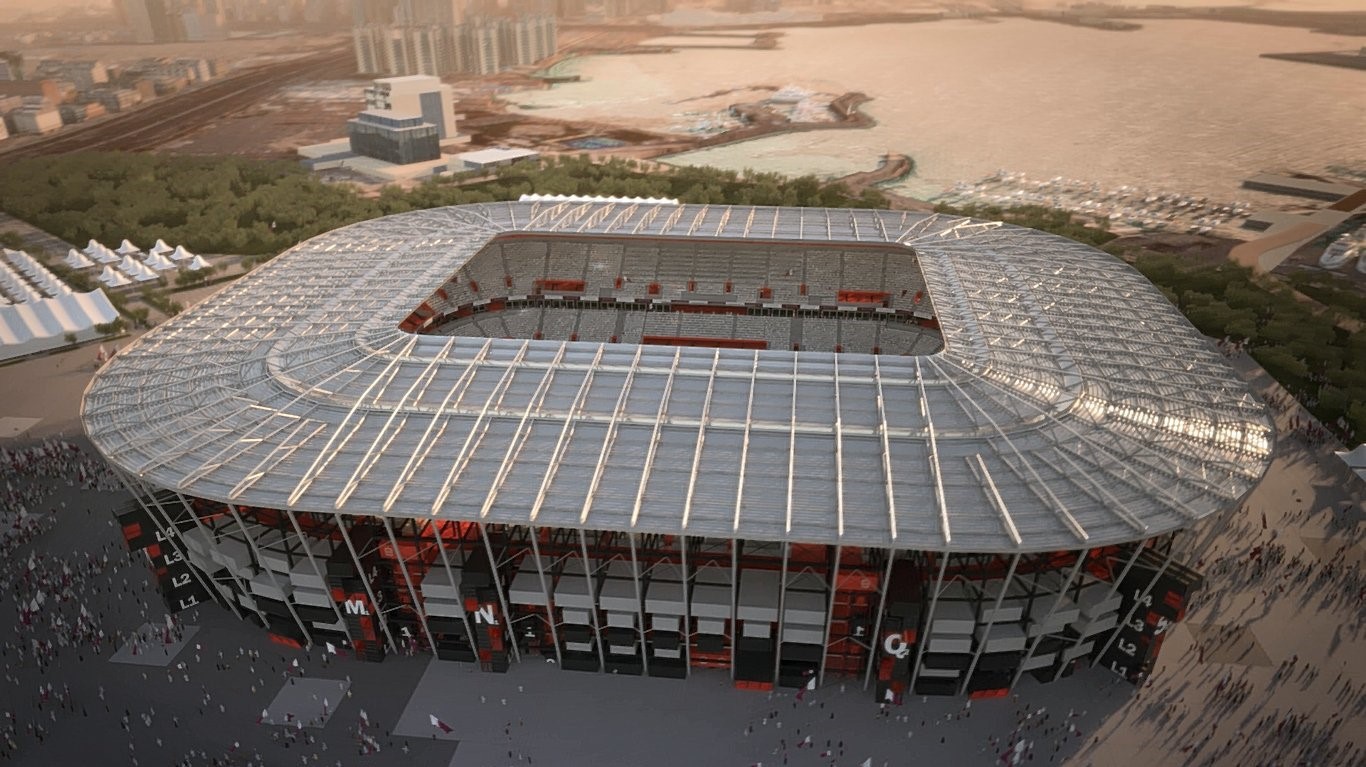 Sân vận động Ras Abu 40.000 chỗ ngồi, FIFA World Cup 2022 (Quatar) đang được công ty Đại Dũng gấp rút hoàn thiện.