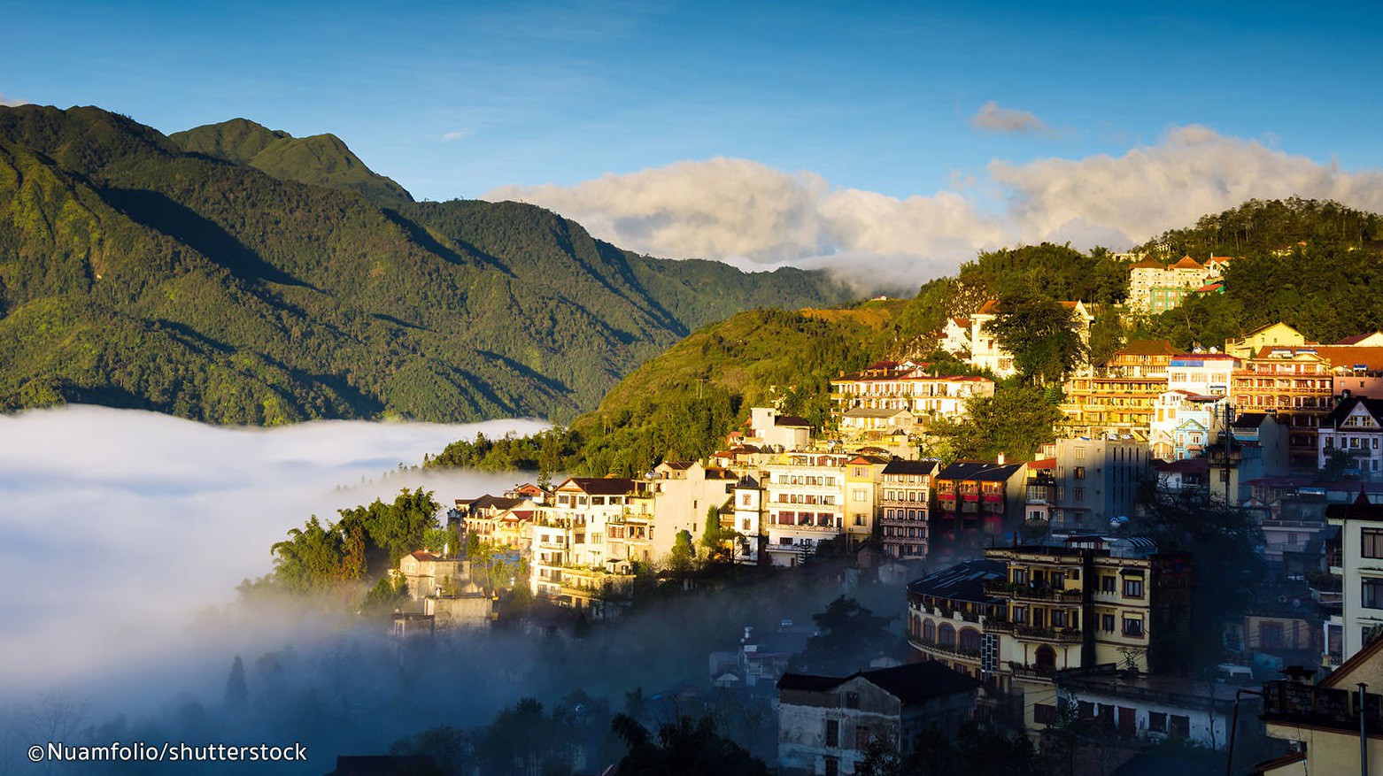 Một góc thị trấn Sa Pa