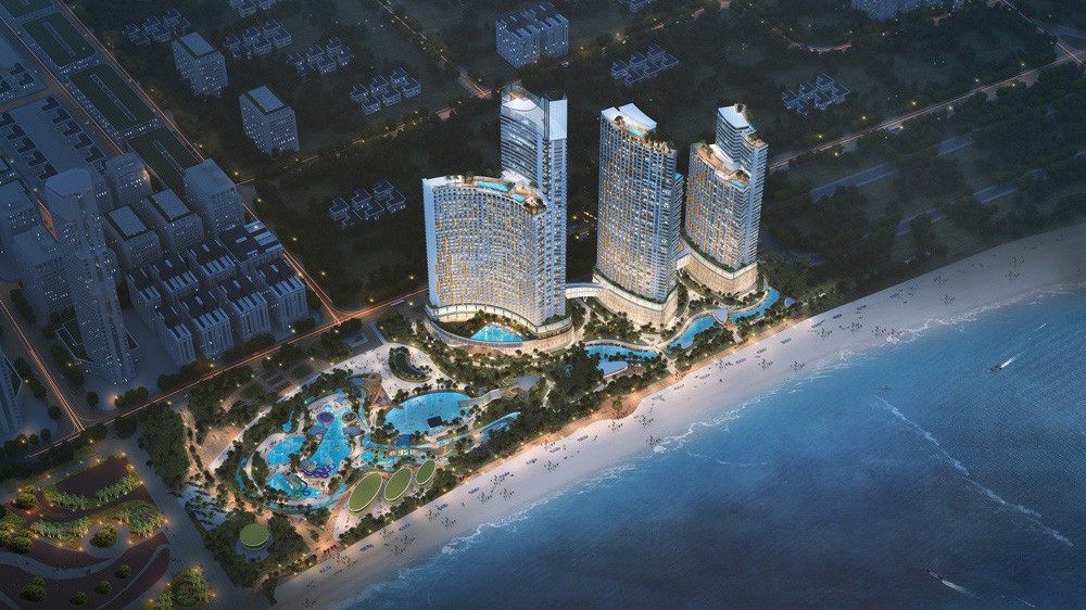 Phối cảnh dự án SunBay Park Hotel & Resort Phan Rang.