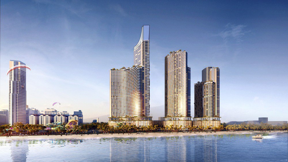 Phối cảnh dự án SunBay Park Hotel & Resort Phan Rang.