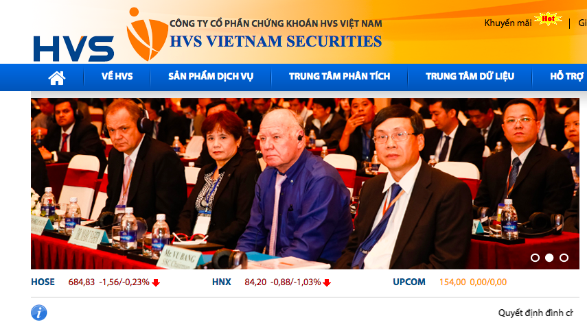 HOSE sẽ không cung cấp dữ liệu giao dịch cho HVS