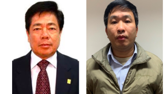 Ông Trương Văn Tuyến và ông Phạm Thanh Sơn.