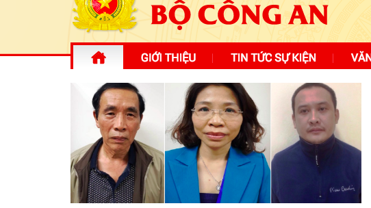 Bộ Công an đưa tin về vụ án Nhật Cường